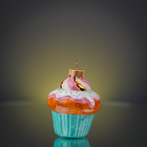 Елочная игрушка набор 5 шт Rizdviani Istorii Зефірний Розовый 7 см, 10 см, 15 см 4820001179637