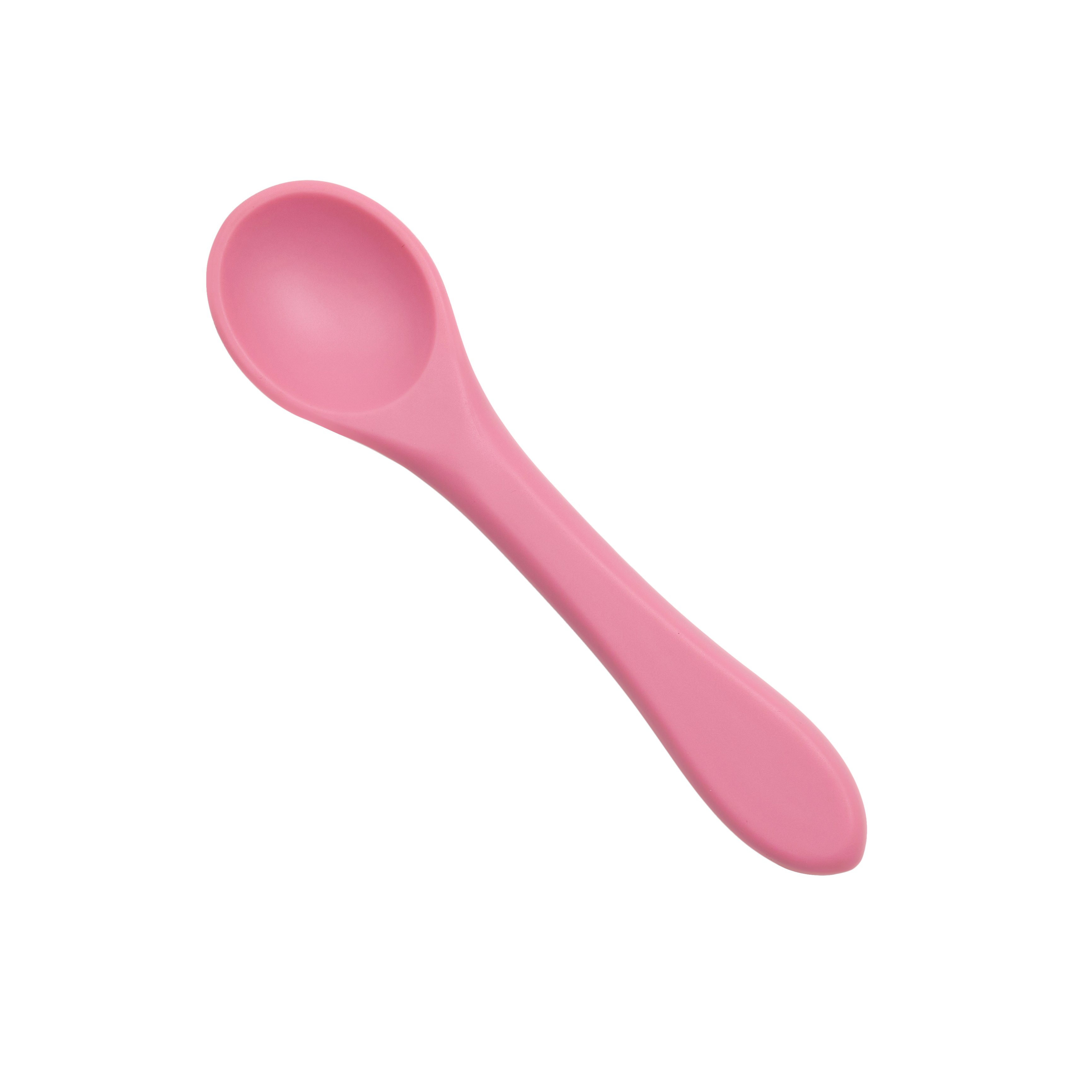 Детская ложка силиконовая Twins Spoon Розовый TS-03-08 Детская ложка силиконовая Twins Spoon Розовый TS-03-08