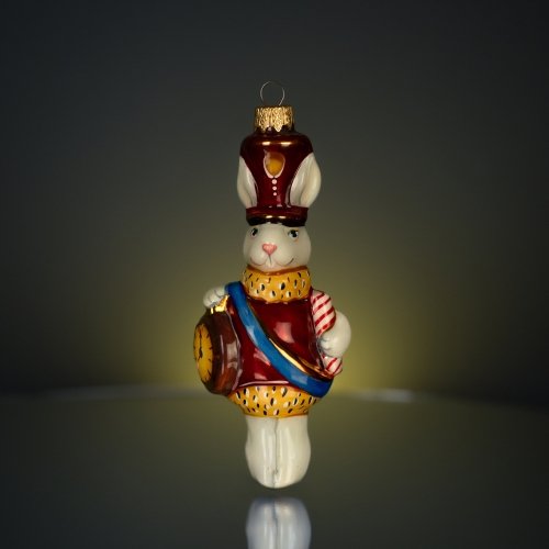 Елочная игрушка Rizdviani Istorii Кролик новогодний 12,5 см 4820001045765