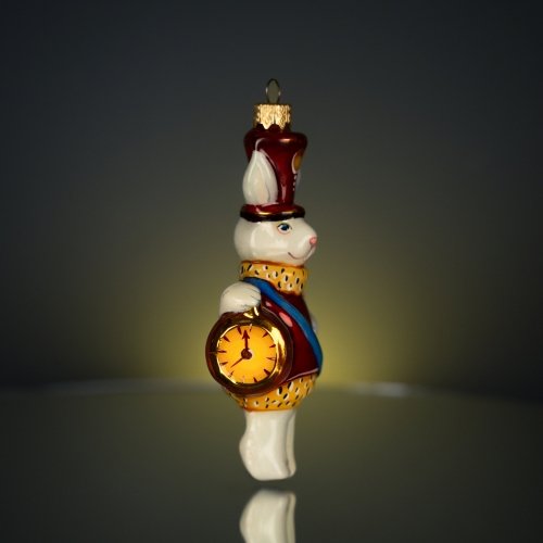 Елочная игрушка Rizdviani Istorii Кролик новогодний 12,5 см 4820001045765