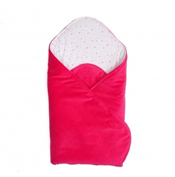 Конверт одеяло для новорожденных двусторонний Twins 80х80 см Розовый 9016-TVP-27