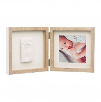 Набор для создания оттиска Baby Art Двойная рамка деревянная 3601098300