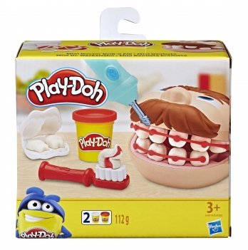 Набор для творчества пластилин Hasbro Play-Doh Food role play Mini Doctor Drill n Fill E4902_E4919