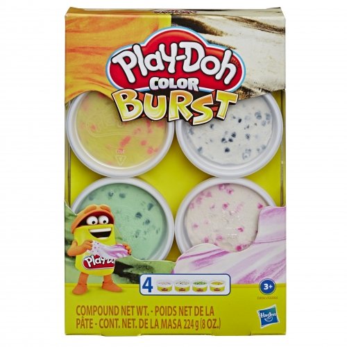 Набор для творчества пластилин Hasbro Play-Doh Compounds Взрыв цвета Ice Cream Pack E6966_E8061