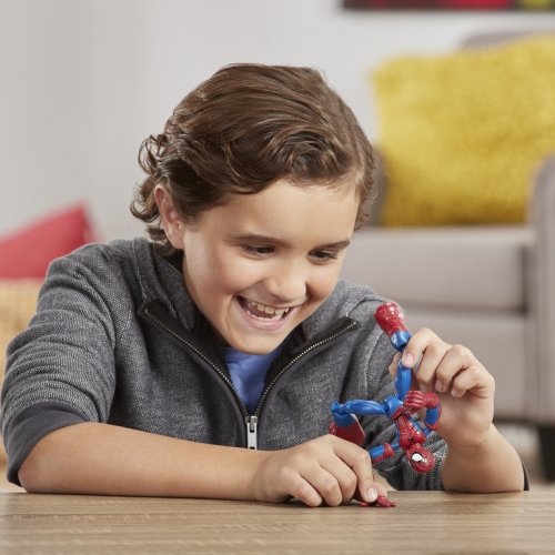 Игровая фигурка Hasbro Marvel Spd Bend And Flex Spiderman 15 см E7335_E7686
