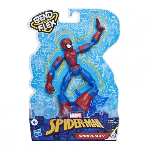 Игровая фигурка Hasbro Marvel Spd Bend And Flex Spiderman 15 см E7335_E7686