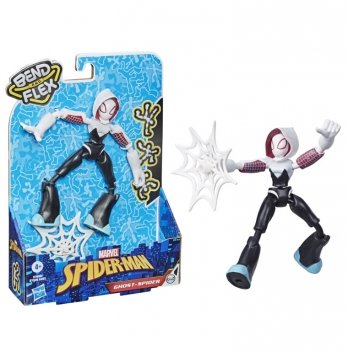 Игровая фигурка Hasbro Marvel Spd Bend And Flex Ghost Spider 15 см E7335_E7688