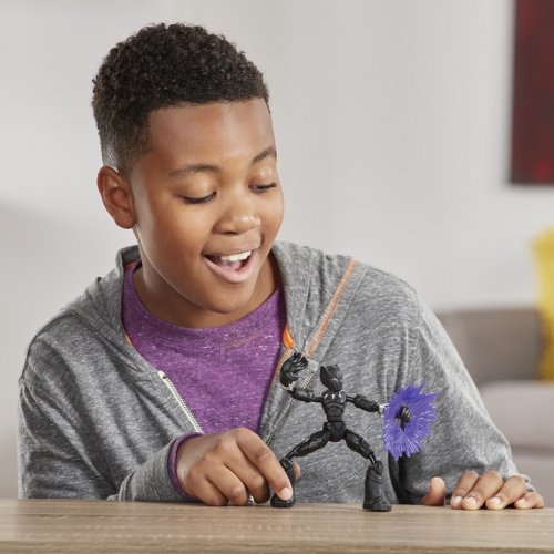 Игровая фигурка Hasbro Marvel Мстители Бенди Avn Bend And Flex Black Panther 15 см E7377_E7868