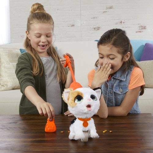 Интерактивная игрушка Hasbro FurReal Friends Poopalots Big Wags Cat E8898_E8946