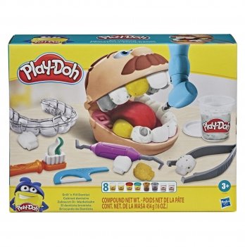 Набор для творчества пластилин Hasbro Play-Doh Core Мистер Зубастик F1259