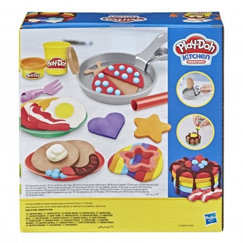 Набор для творчества пластилин Hasbro Play-Doh Food role play Летающие блинчики F1279
