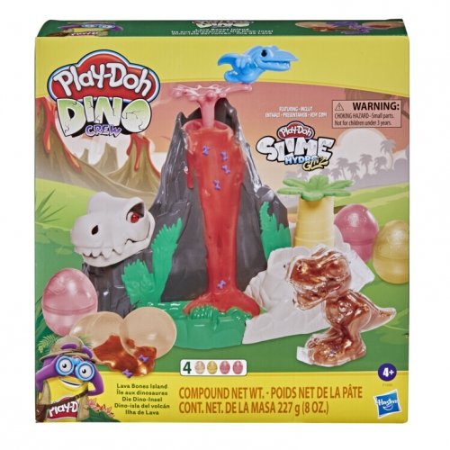 Набор для творчества пластилин Hasbro Play-Doh Core Остров Лава Бонс F1500
