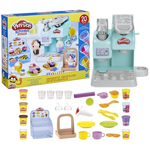 Набор для творчества пластилин Hasbro Play-Doh Food role play Разноцветное кафе F5836