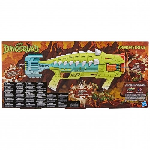 Детская игрушка бластер Hasbro Nerf Dinosquad Аrmorstrike F5855