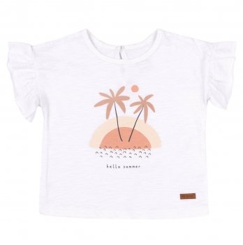 Детская футболка Bembi Desert Sun 1 - 1,5 лет Супрем Белый ФБ910