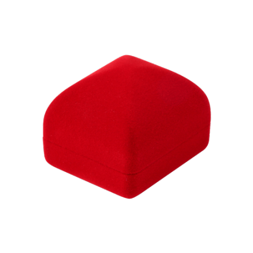 Футляр для ювелирных изделий бархатный Красный FK-158