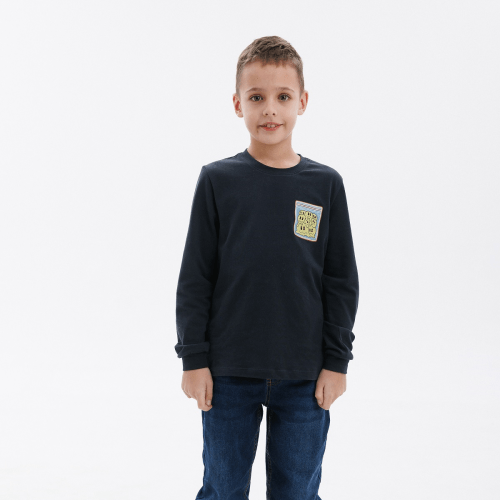 Джемпер для мальчика Bembi 6 - 13 лет Супрем Черный Y00 ФТ42