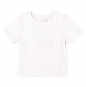 Футболка детская Bembi City collection 8 - 13 лет Трикотаж рубчик Белый ФТ53