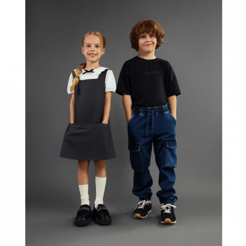 Футболка детская Bembi City collection 6 - 13 лет Супрем Черный ФТ68