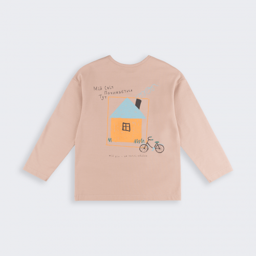 Лонгслив для мальчика Bembi 1,5 - 5 лет Супрем Бежевый G00 ФТ75