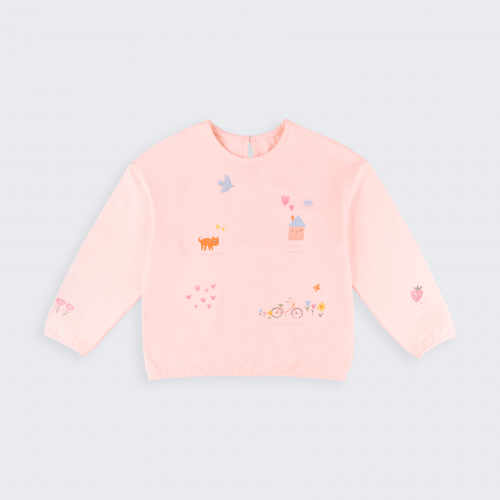 Лонгслив на девочку Bembi 1,5 - 5 лет Супрем Абрикосовый I00 ФТ77