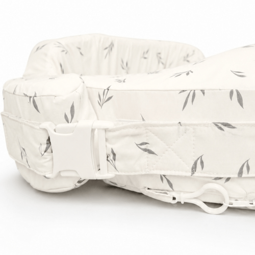 Сменный чехол на ортопедическую подушку для кормления Feeding Pillow Веточки на молочном 152-56-14