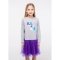 Детское платье Vidoli Серый G-20847W