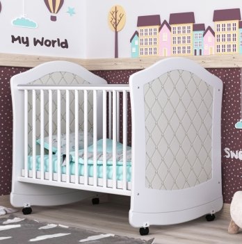 Детская кроватка СидиМ Гламур Baby Cot Glamour