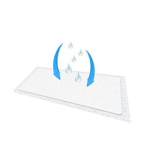 Пеленки одноразовые гигиенические BabyOno 60x90 см 10+2 шт 509/12