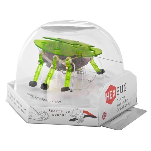 Интерактивная игрушка наноробот Hexbug Beetle Зеленый 477-2865 green