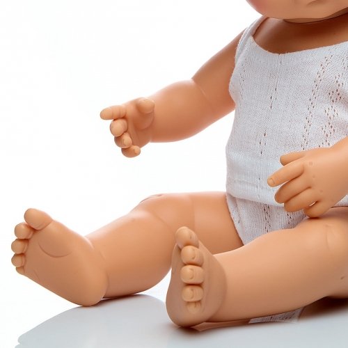 Кукла анатомическая Miniland Educational Девочка европейка в белье 38 см  31152