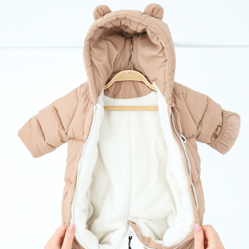 Зимний комбинезон для новорожденных Magbaby Marco 0 - 12 мес Мокко 133669