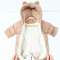 Зимний комбинезон для новорожденных Magbaby Marco 0 - 12 мес Мокко 133669