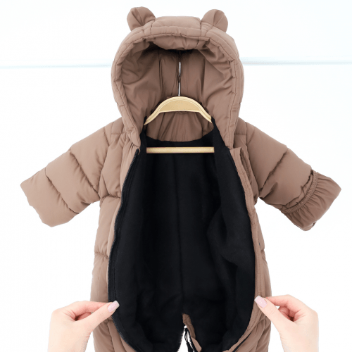 Зимний комбинезон для новорожденных Magbaby Marco 0 - 12 мес Коричневый 133600