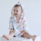 Муслиновая туника детская ELA Textile&Toys Динозаврики 2 - 7 лет Муслин Белый/Желтый MT001DN