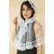 Платок на голову в церковь Magbaby Lace Молочный 133832