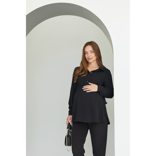 Блузка для беременных и кормящих Lullababe Venice Черный LB09VN136