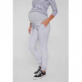 Спортивные штаны для беременных Lullababe Vancouver Серый LB10VN118-DM