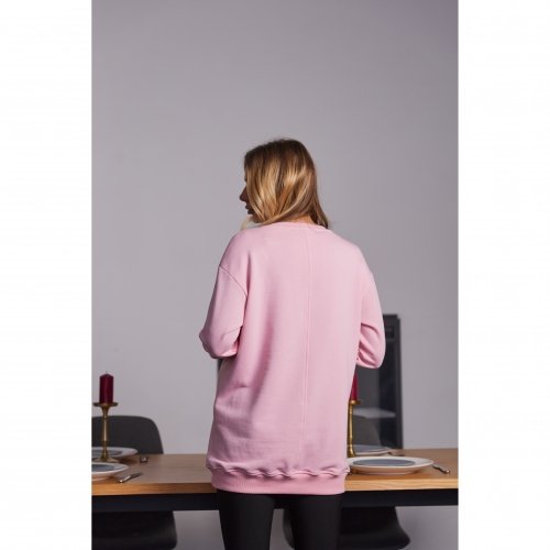 Свитшот для беременных и кормящих Lullababe Santa Fe Pink Розовый LB06SN124