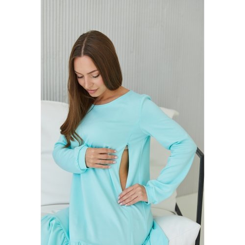 Платье для беременных и кормящих Lullababe Budapest Mint Мятный LB05BD164