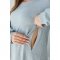 Платье для беременных и кормящих Lullababe Budapest Melange Серый меланж LB05BD118