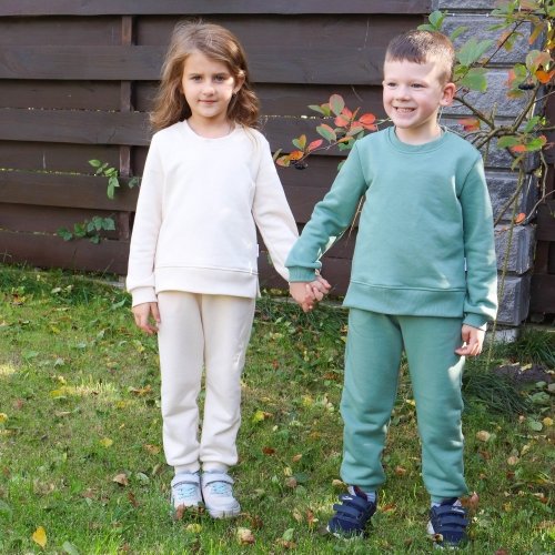 Детский костюм ELA Textile&Toys Basic 2 - 8 лет Футер Малиновый SBT001RB
