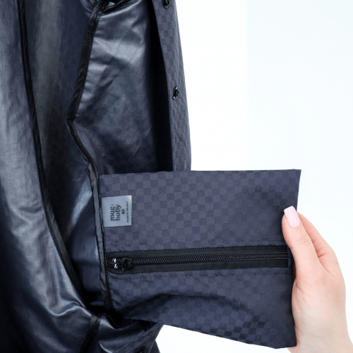 Дождевик комбинезон детский Magbaby Rainy Plus 1 - 6 лет Плащевка Графитовый 108249