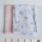 Муслиновые пеленки для детей 2 шт ELA Textile&Toys Гортензии Розовый 100х80 см DS002RF