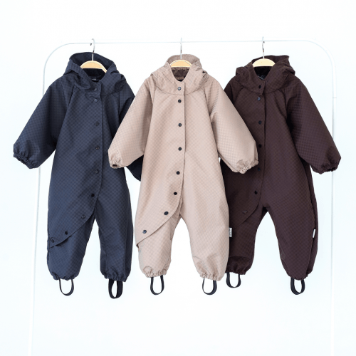 Дождевик комбинезон детский Magbaby Rainy Plus 1 - 6 лет Плащевка Графитовый 108249