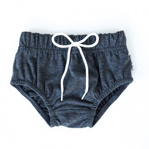 Блумеры трусики детские Magbaby Roomy 0 - 24 мес Хлопок Графитовый меланж 104529