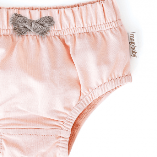Блумеры трусики детские Magbaby Roomy 0 - 24 мес Хлопок Персиковый 104523