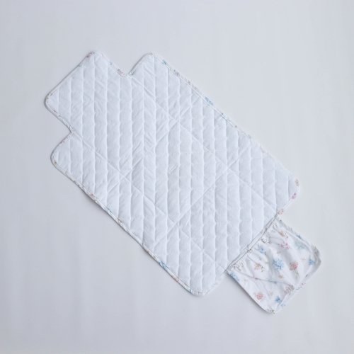 Сумка пеленатор ELA Textile&Toys Мороженное Белый/Розовый/Бежевый 48х80 см DB001IC