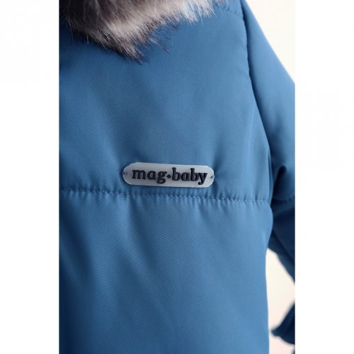 Зимний комбинезон для детей Magbaby Аляска 0-9 мес Синий 122155