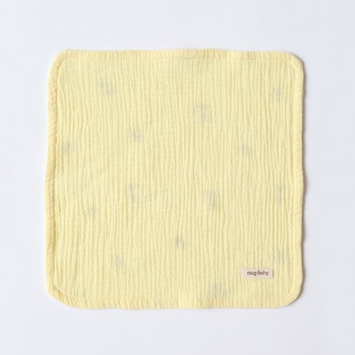 Муслиновый платок для новорожденных Magbaby Лимончики 30х30 см Желтый 101882